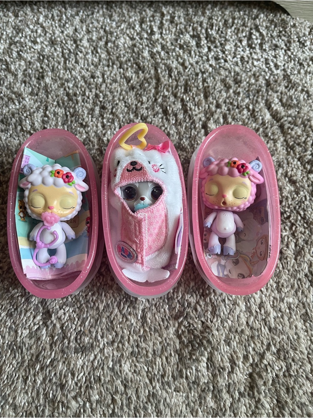 Zapf creation baby born surprise pet bundle of 3